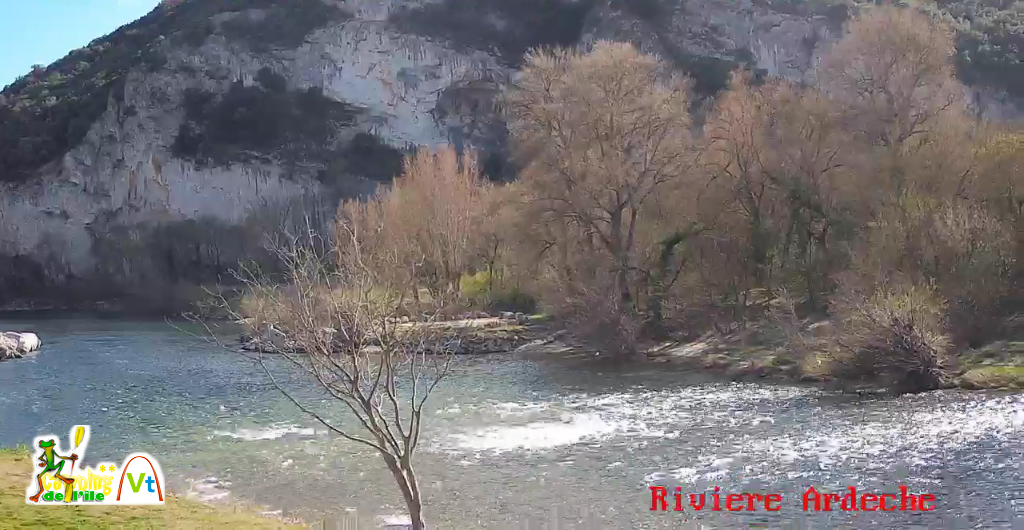 Webcam Gorges de l'Ardèche - Camping de l'île