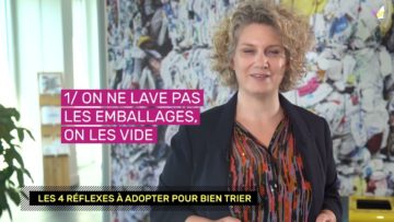 « La minute pratique pour bien trier » : Les 4 réflexes à adopter pour bien trier￼