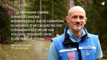 TV07 : « Pour un été à la montagne en toute sécurité ! La minute prévention » – N°1